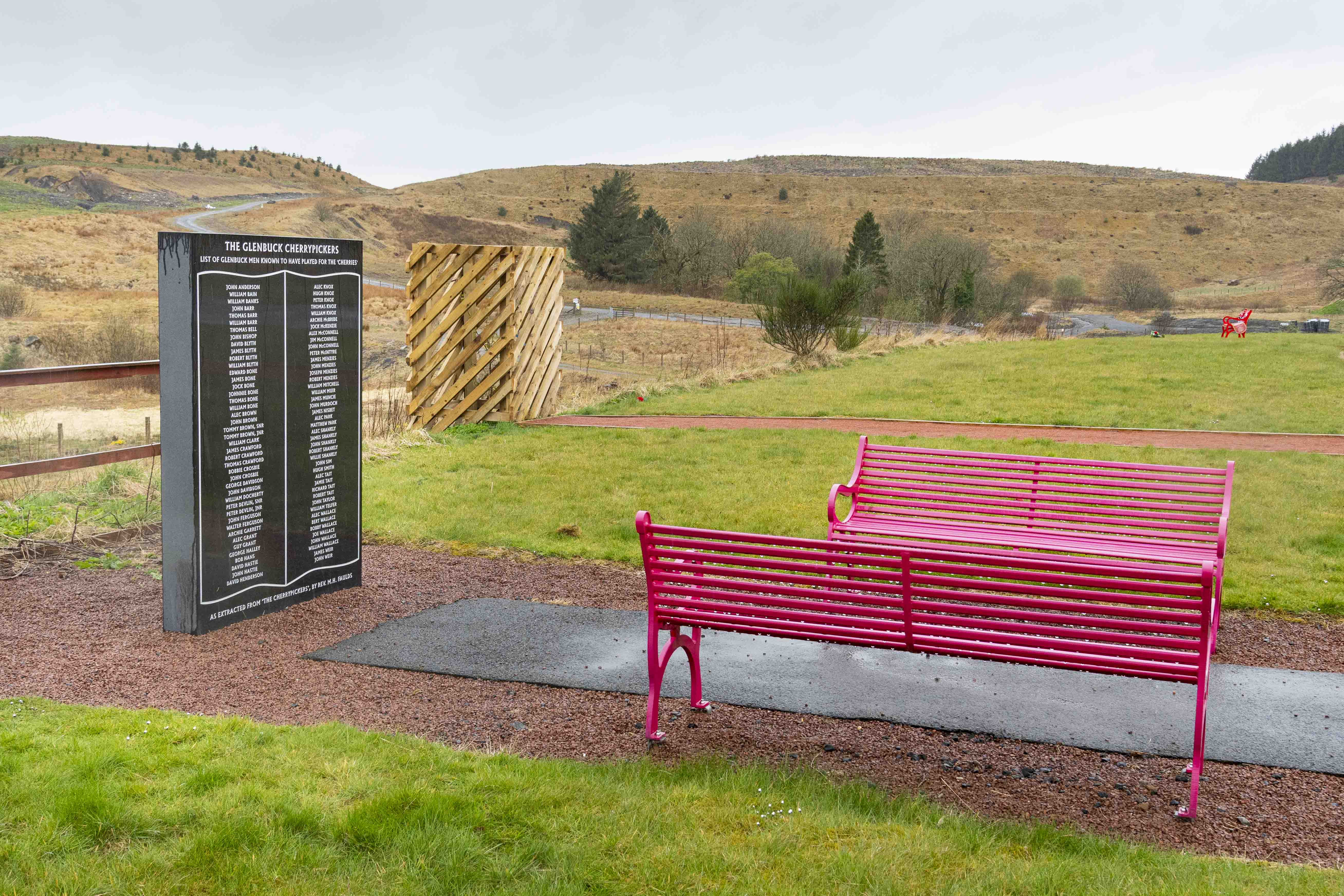 Glenbuck was home to football legend Bill Shankly, many others also achieved success in the game.