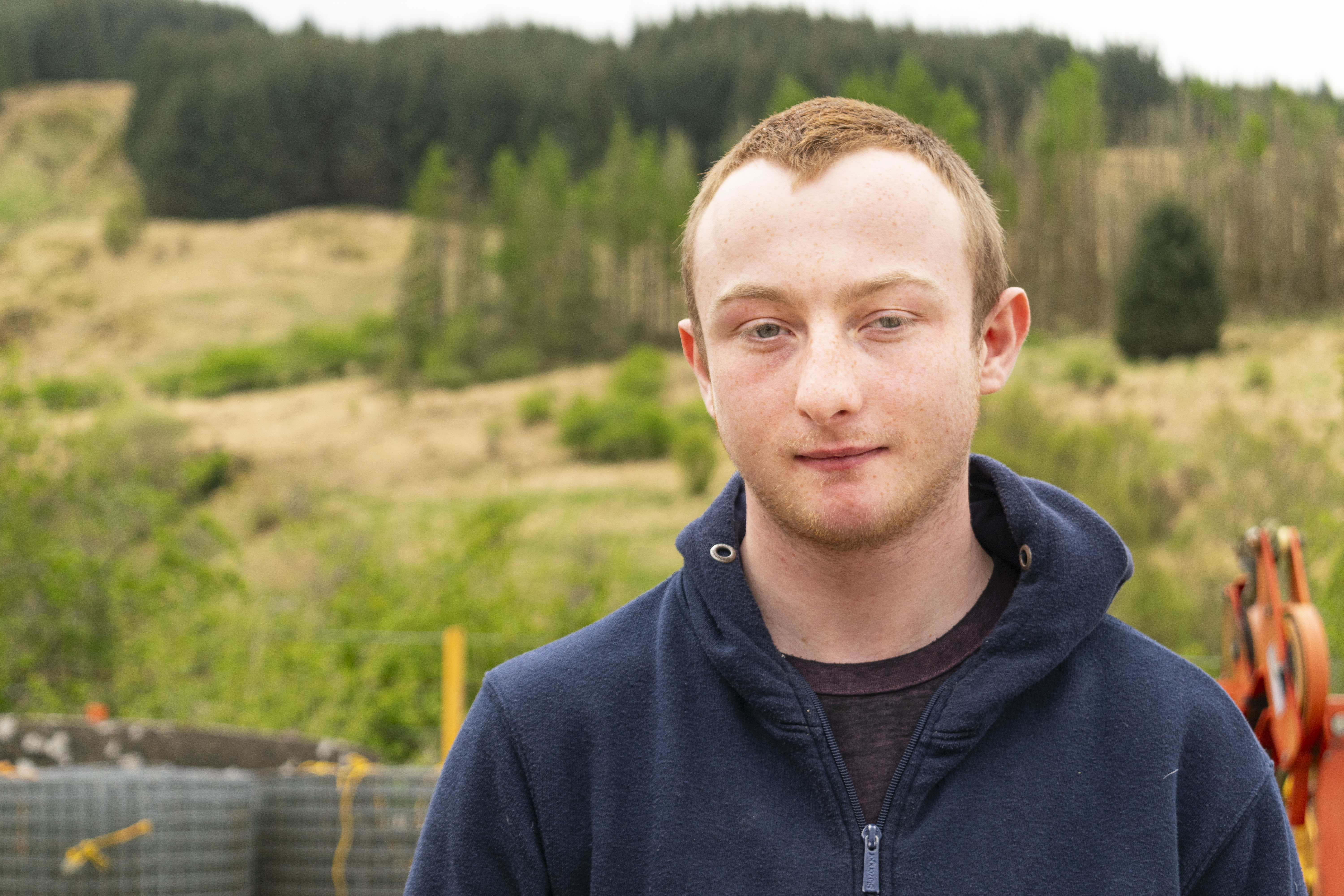 Apprentice Declan McIver